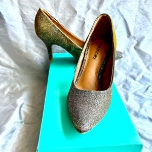 Metallic Heels Size 6